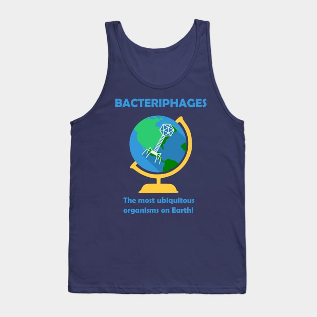 Bacteriophages the most ubiquitous Tank Top by albino747